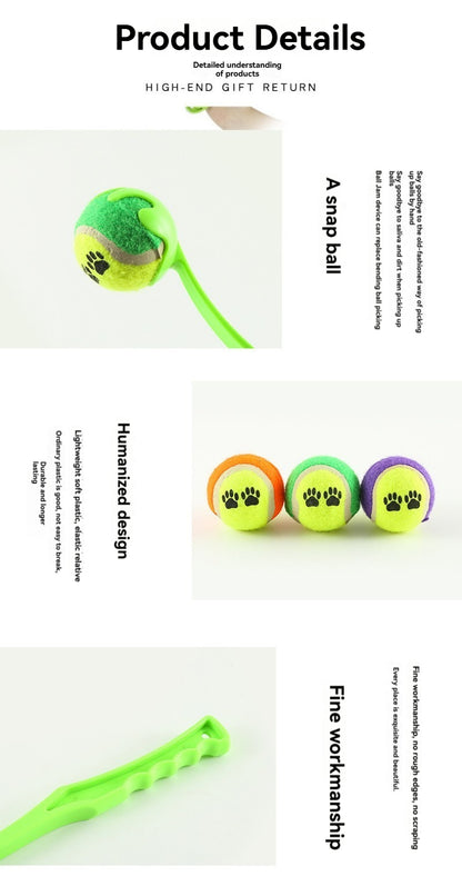 Lanceur de Balle pour chien- Perche flexible