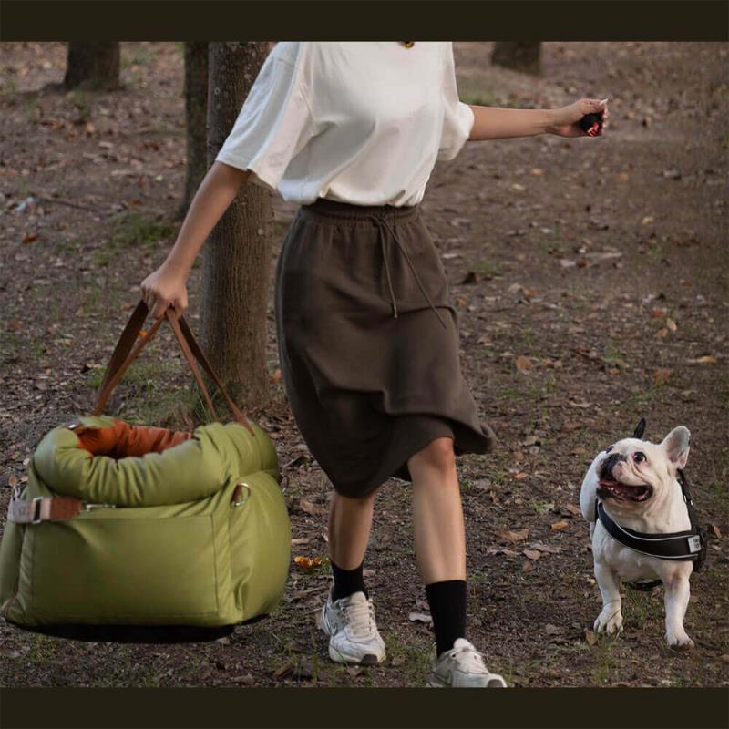 Caisse de transport pour chien- Sac confort voiture