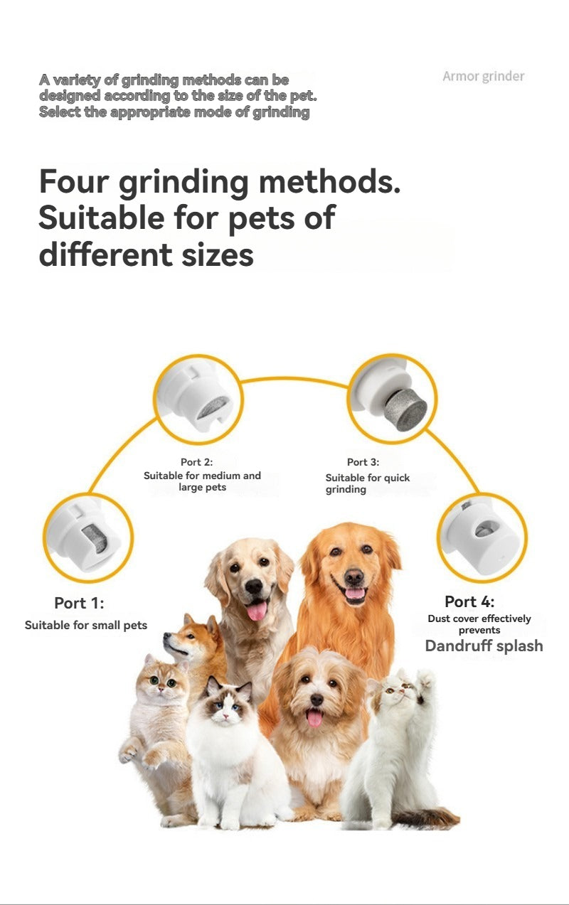 Un Coupe griffes pour chien - Broyeur de griffes