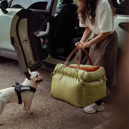 Caisse de transport pour chien- Sac confort voiture