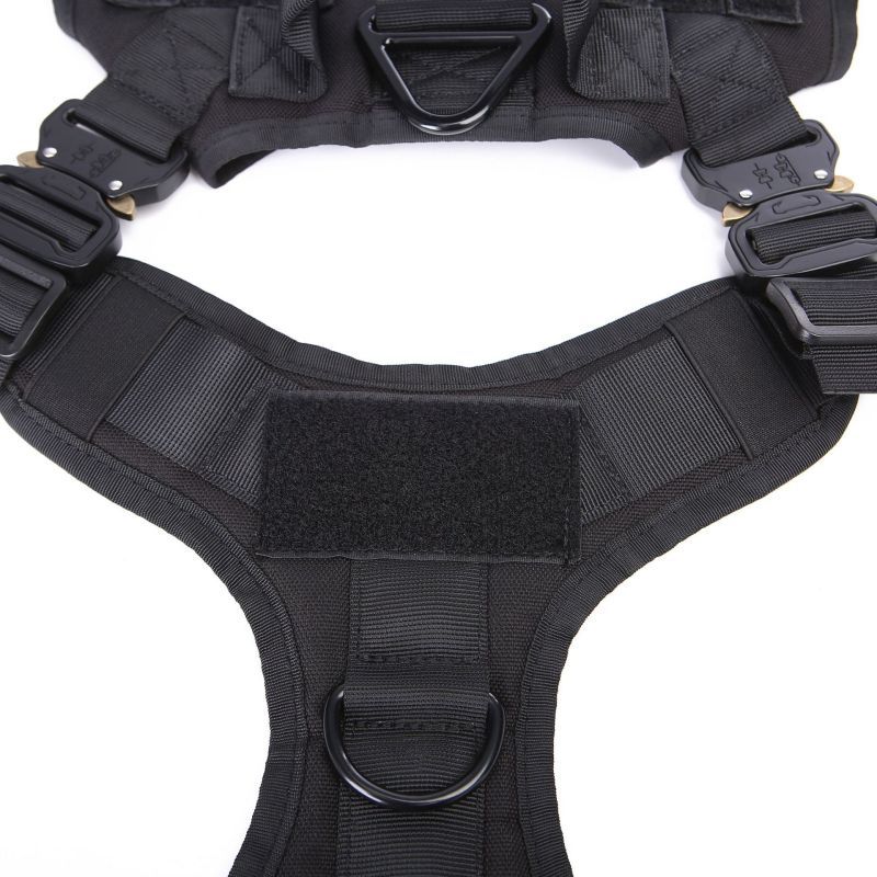 Harnais chien anti traction- Gilet tactique