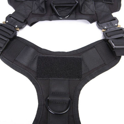 Harnais chien anti traction- Gilet tactique