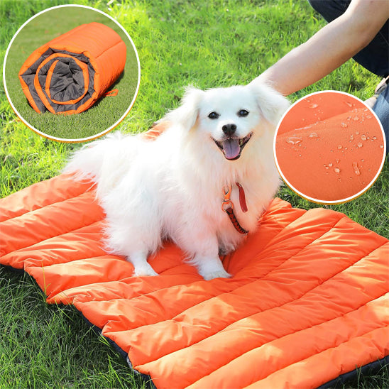 Lit de camp pour chien - Sac de couchage