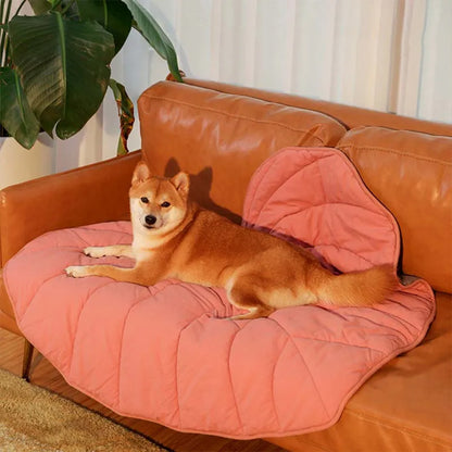 Tapis pour chien-Tropicale feuille