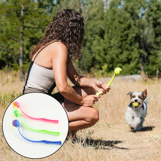 Lanceur de Balle pour chien- Perche flexible