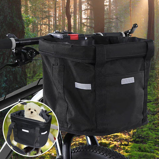 Panier chien velo- Amovible et pliable