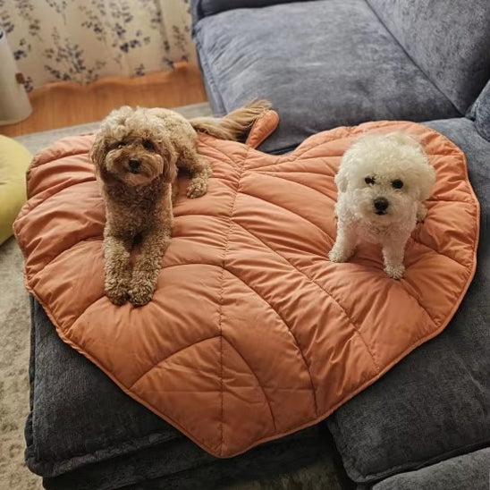 Tapis pour chien-Tropicale feuille