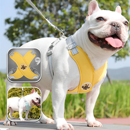 Harnais chien anti traction - Gilet en croix
