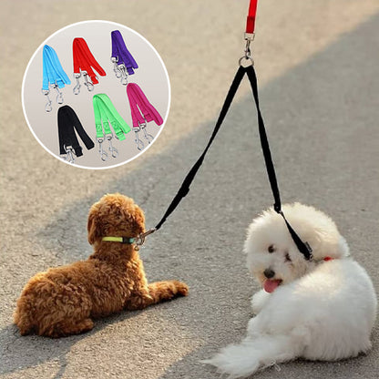 Laisse double pour chien-Rallonge double