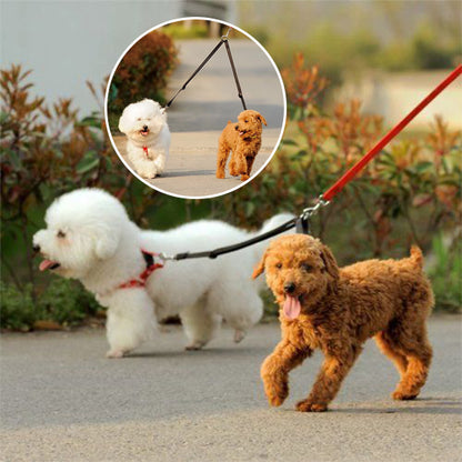Laisse double pour chien-Rallonge double