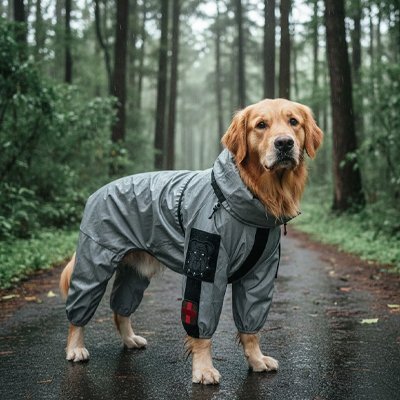 Imperméable pour chien | PluiConfort - Le Chihuahua Voyageur