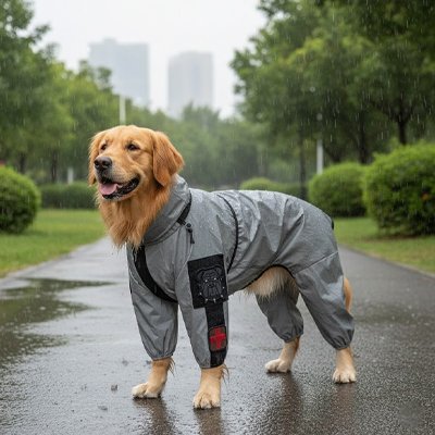 Imperméable pour chien | PluiConfort - Le Chihuahua Voyageur