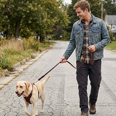 Laisse chien | Robuste et Confortable - Le Chihuahua Voyageur