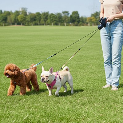 Laisse double pour Chien