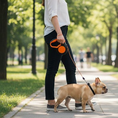 Laisse enrouleur pour chien | LibertyWalk - Le Chihuahua Voyageur