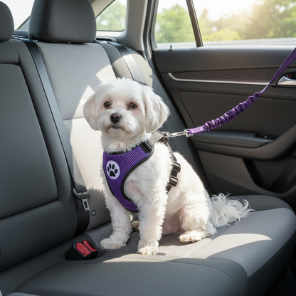 Laisse pour chien- Duo auto Pratico