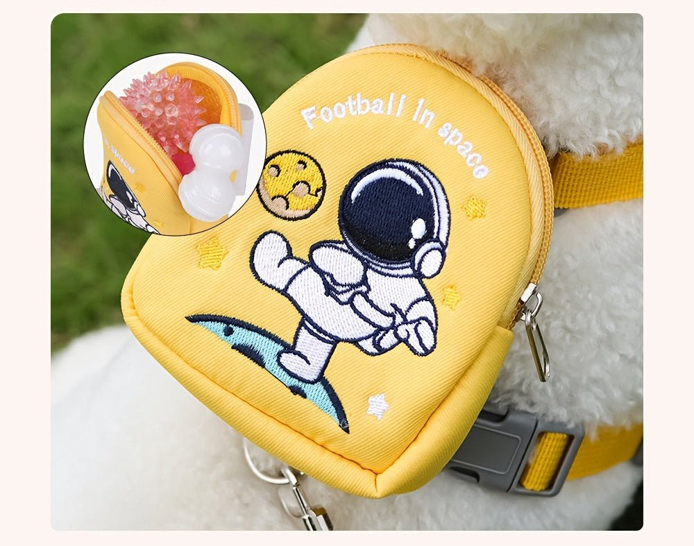 Laisse pour chien - Football in Space - Le Chihuahua Voyageur