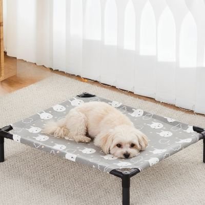 Lit pour Chien surélevé | Confort Aéré - Le Chihuahua Voyageur