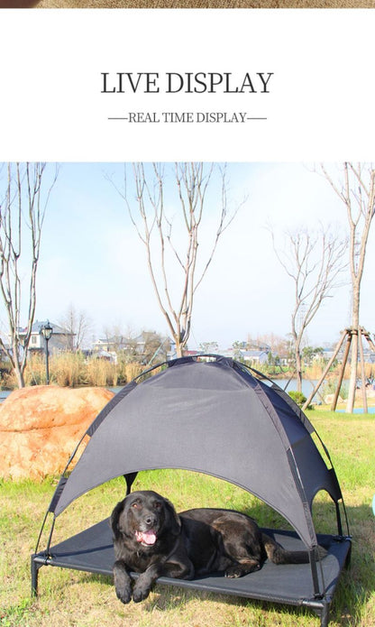 Lit pour chien - Tente amovible - Le Chihuahua Voyageur