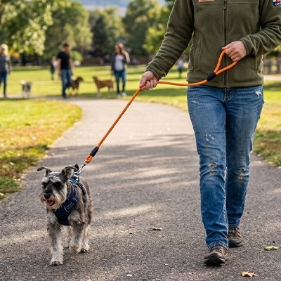 Longe pour Chien | Résistante et Confortable - Le Chihuahua Voyageur