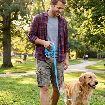 Longe pour Chien | Robuste et Confortable - Le Chihuahua Voyageur