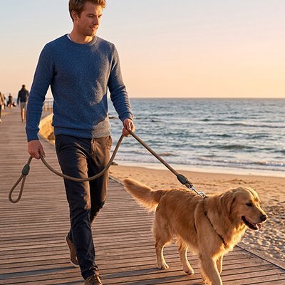 Longe pour Chien | Robuste et Confortable - Le Chihuahua Voyageur