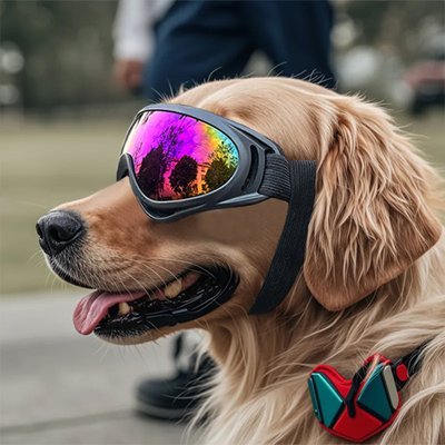 Lunettes pour chien | Protection UV et Vent - Le Chihuahua Voyageur