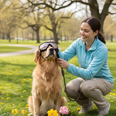 Lunettes pour chien