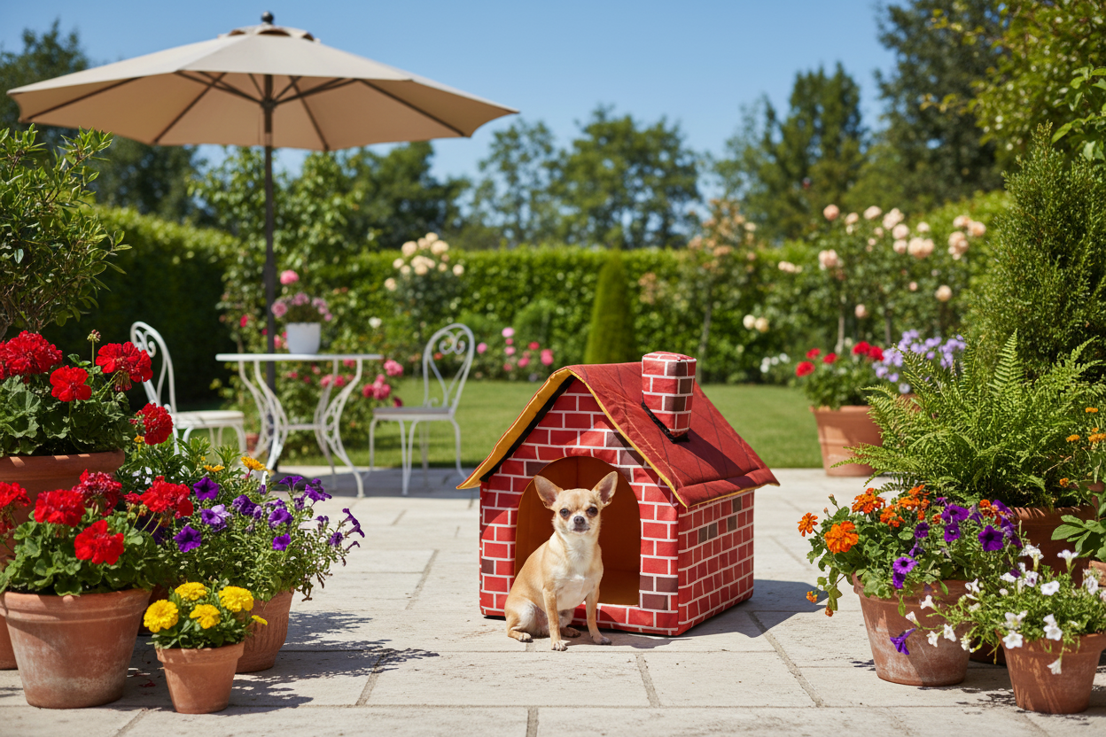 Maison pour chien |  Pliable et Résistante