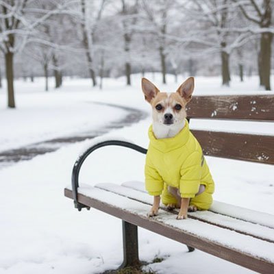 Manteau pour Chien | Imperméable - Le Chihuahua Voyageur