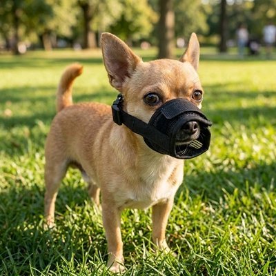 Muselière pour chien | Confort Respirant - Le Chihuahua Voyageur