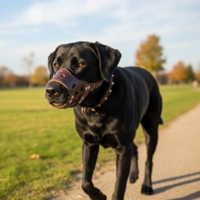 Muselière pour chien | Cuir Confort - Le Chihuahua Voyageur