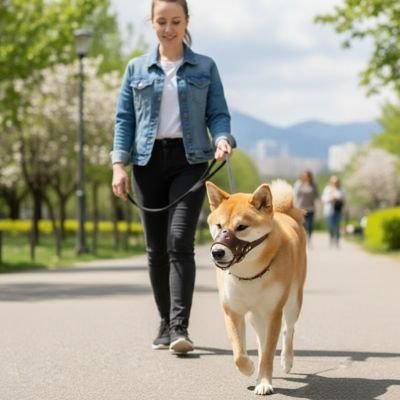 Muselière pour chien | Cuir Confort - Le Chihuahua Voyageur