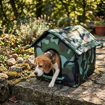 Niche Chien exterieur | Résistante Intempéries - Le Chihuahua Voyageur