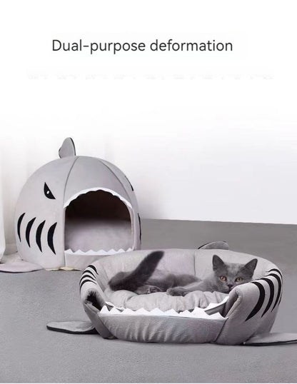 Niche pour chien - Requin Warm Pet - Le Chihuahua Voyageur