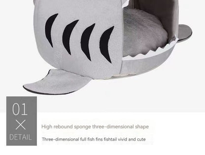 Niche pour chien - Requin Warm Pet - Le Chihuahua Voyageur