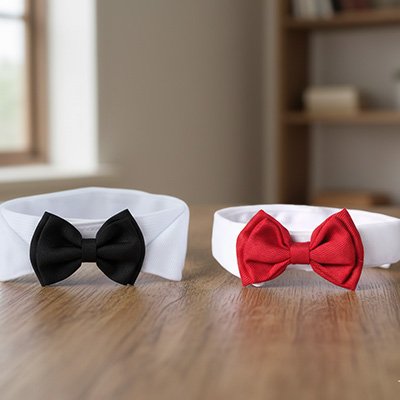 Noeud papillon chien 
