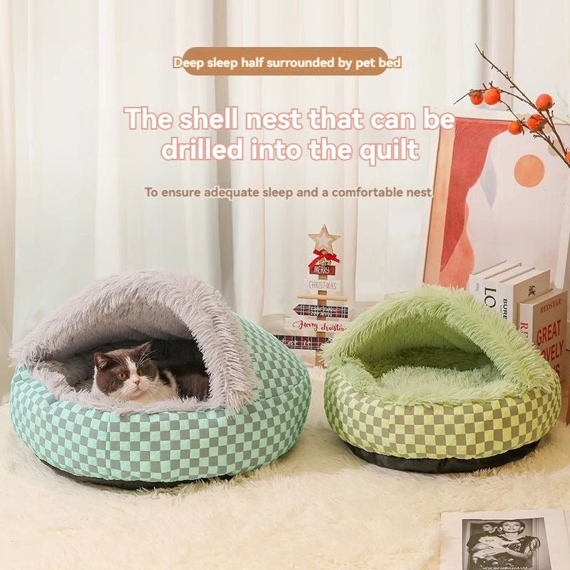 Panier pour chien - Nid d'hiver chaud - Le Chihuahua Voyageur