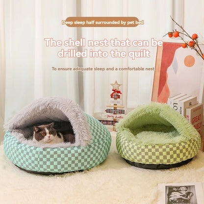 Panier pour chien - Nid d'hiver chaud - Le Chihuahua Voyageur