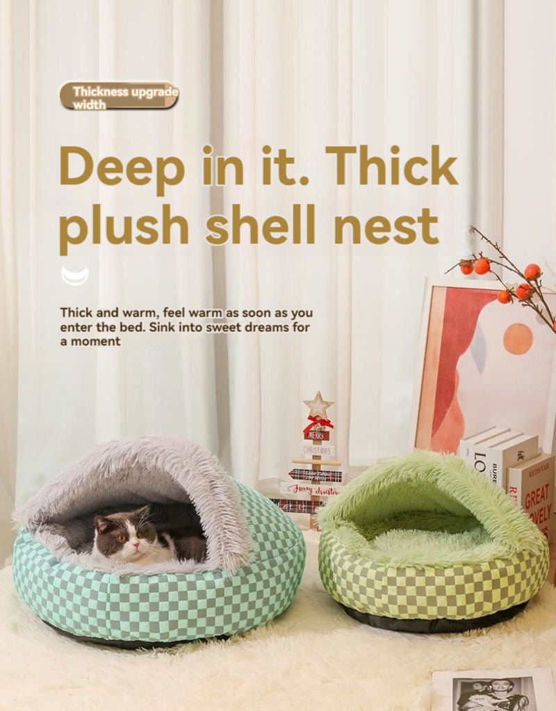 Panier pour chien - Nid d'hiver chaud - Le Chihuahua Voyageur