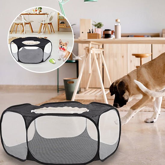 Parc pour chien - Portable en mailles - Le Chihuahua Voyageur