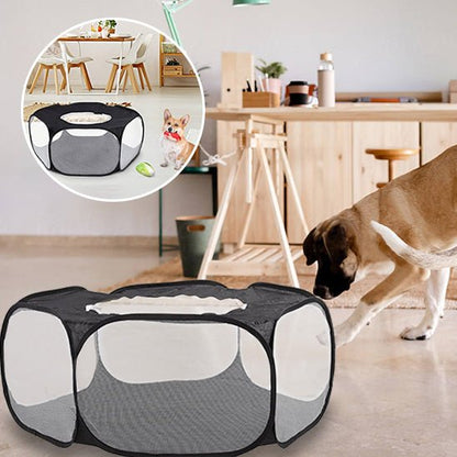 Parc pour chien - Portable en mailles - Le Chihuahua Voyageur