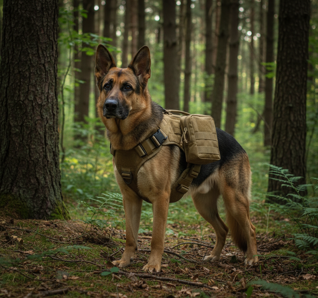 Harnais anti traction chien- Tactique