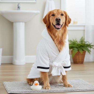 Peignoir pour Chien | SecoExpress - Le Chihuahua Voyageur