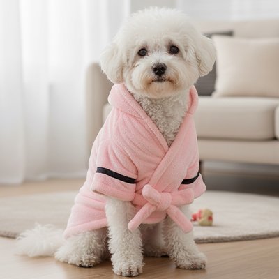 Peignoir pour Chien | SecoExpress - Le Chihuahua Voyageur