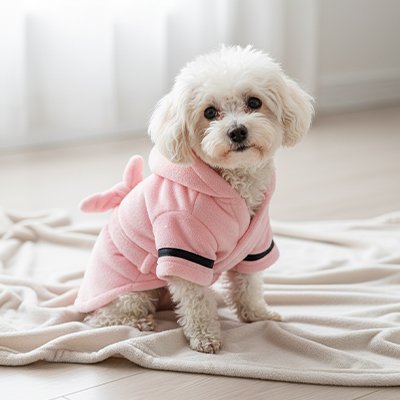 Peignoir pour Chien | SecoExpress - Le Chihuahua Voyageur