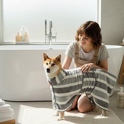 Peignoir pour Chien
