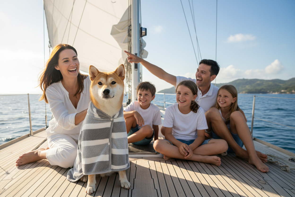 Peignoir pour Chien | Ultra-Absorbant