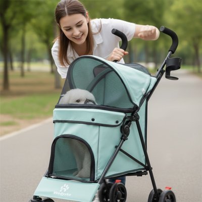 Poussette a chien | Confort Mobilité - Le Chihuahua Voyageur