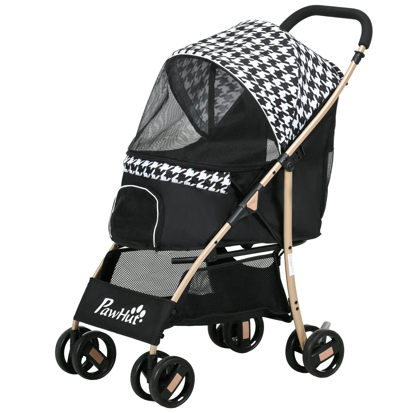 Poussette chien - Pawhut Foldable Dog Stroller with 2 Doors - Le Chihuahua Voyageur